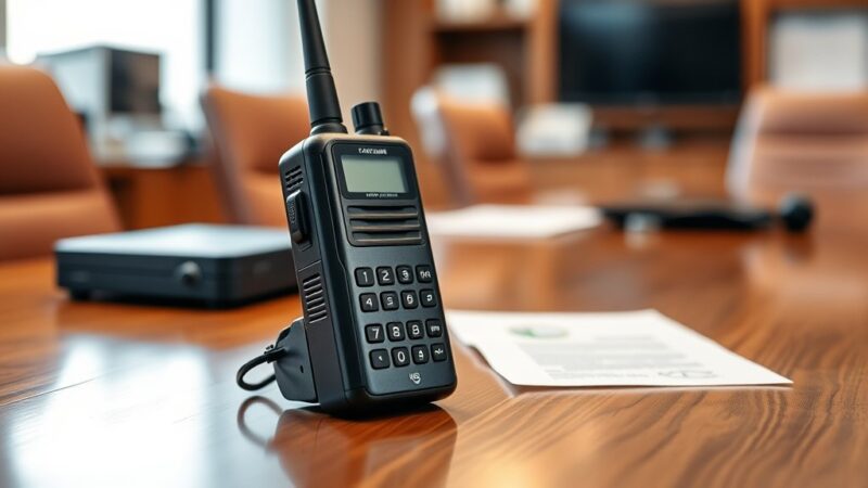 Waarom portofoons nog steeds onmisbaar zijn in bedrijfscommunicatie